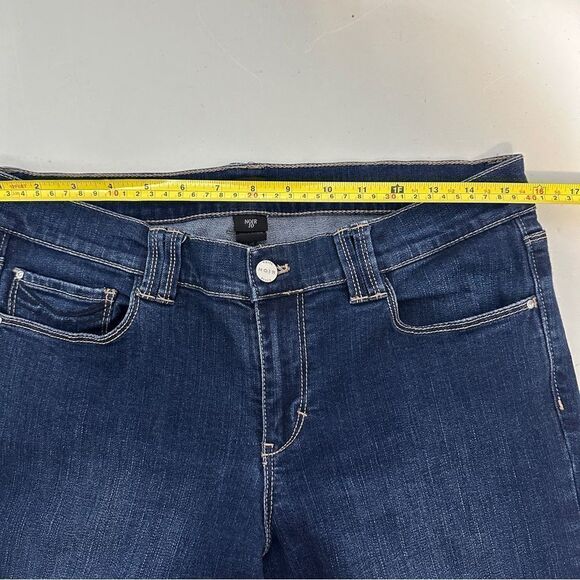 White House Black Market Jeans Crop Blanc Women's Size 10 - Picture 7 of 9